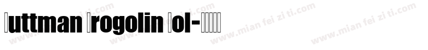 Guttman Drogolin Bol字体转换